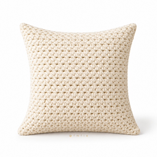 Lumi - Handmade Crochet Cushion Cover